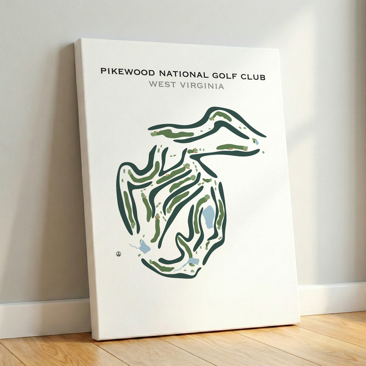Pikewood National Golf Club, West Virginia - Printed Golf Courses