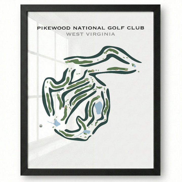 Pikewood National Golf Club, West Virginia - Printed Golf Courses