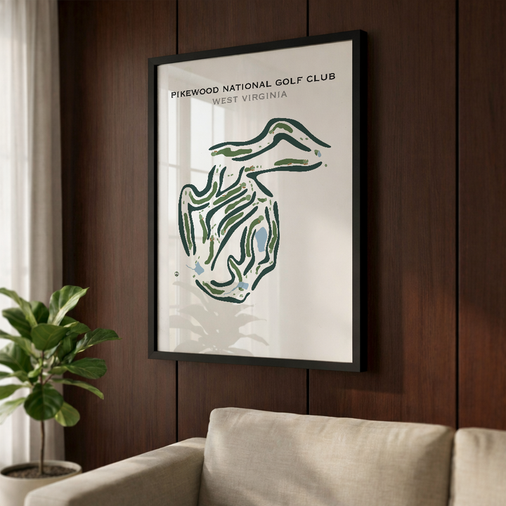 Pikewood National Golf Club, West Virginia - Printed Golf Courses