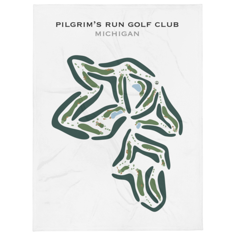 Pilgrim's Run Golf Club, Michigan - Printed Golf Courses