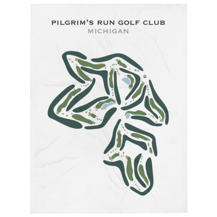 Pilgrim's Run Golf Club, Michigan - Printed Golf Courses