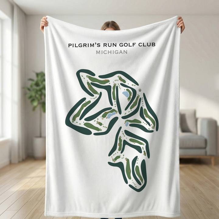 Pilgrim's Run Golf Club, Michigan - Printed Golf Courses