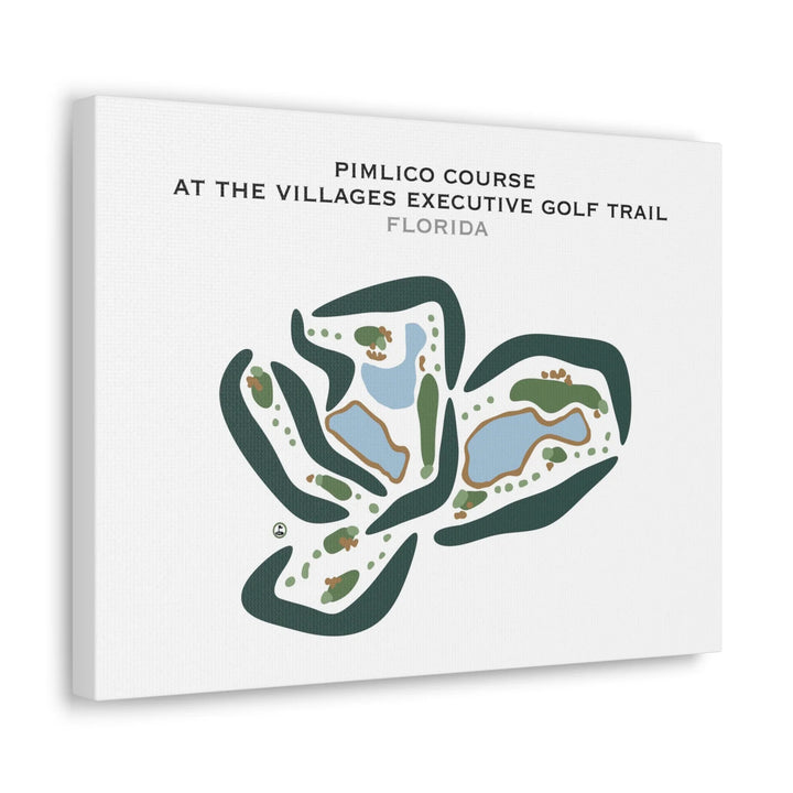 Pimlico Course Course at The Villages Executive Golf Trail, Florida - Printed Golf Courses