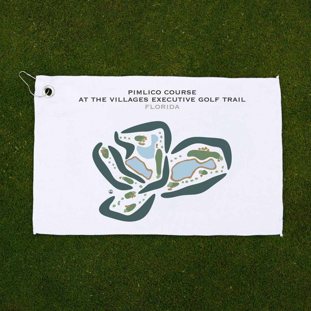 Pimlico Course Course at The Villages Executive Golf Trail, Florida - Printed Golf Courses