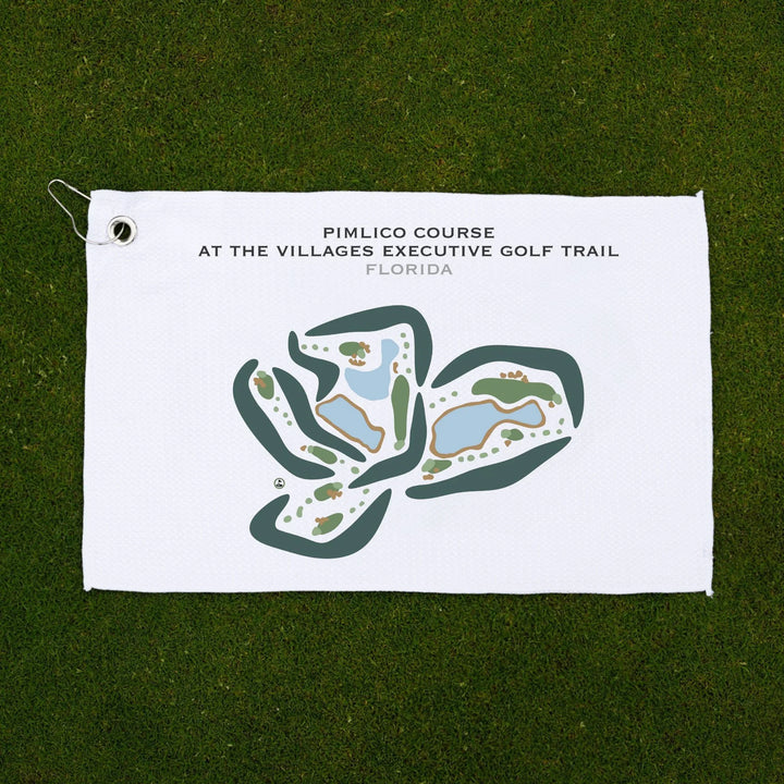 Pimlico Course Course at The Villages Executive Golf Trail, Florida - Printed Golf Courses