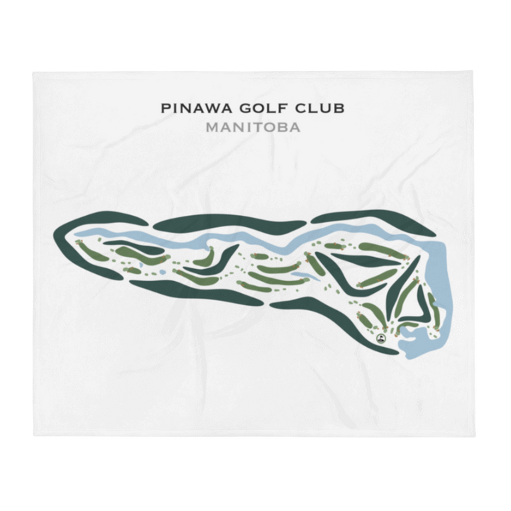 Pinawa Golf Club, Manitoba, Canada - Printed Golf Courses