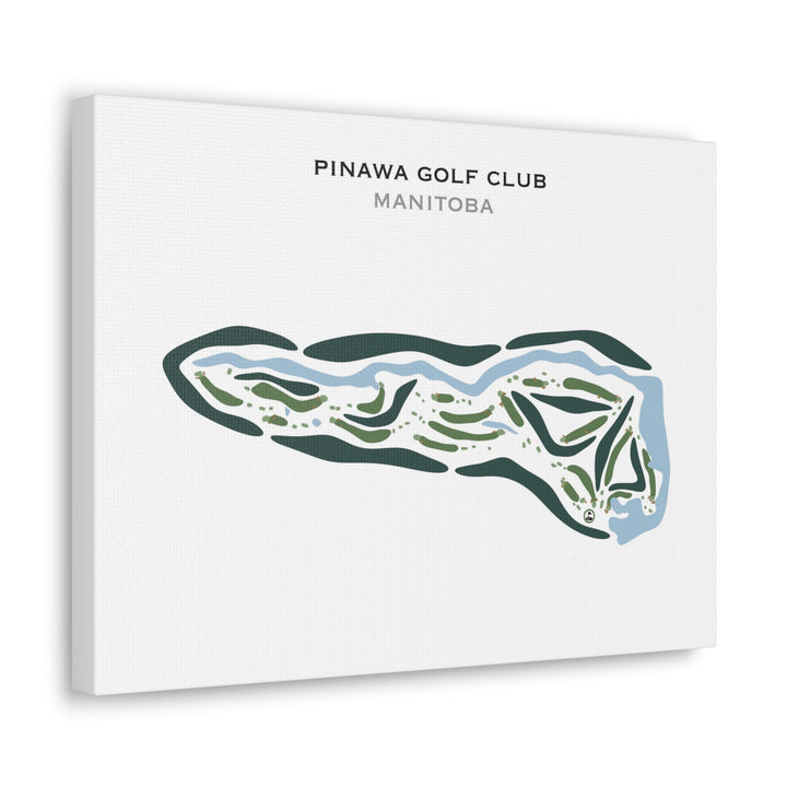 Pinawa Golf Club, Manitoba, Canada - Printed Golf Courses