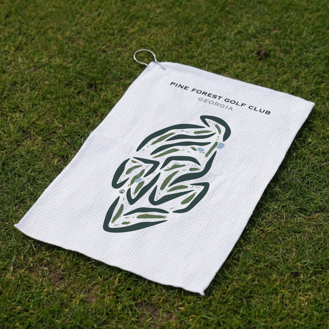 Pinetree Country Club, Georgia - Printed Golf Course