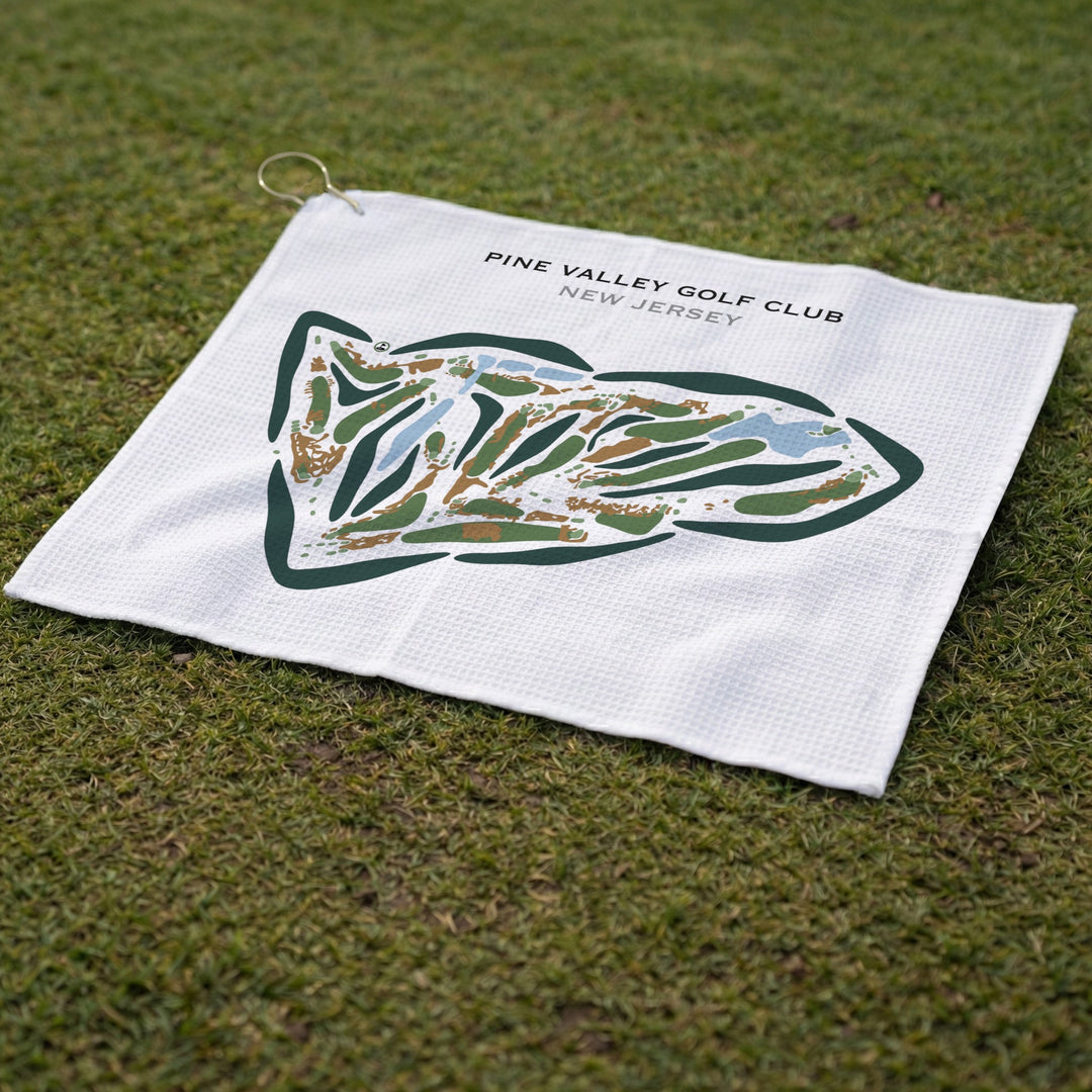 Pine Valley Golf Club, New Jersey (Landscape) - Printed Golf Courses