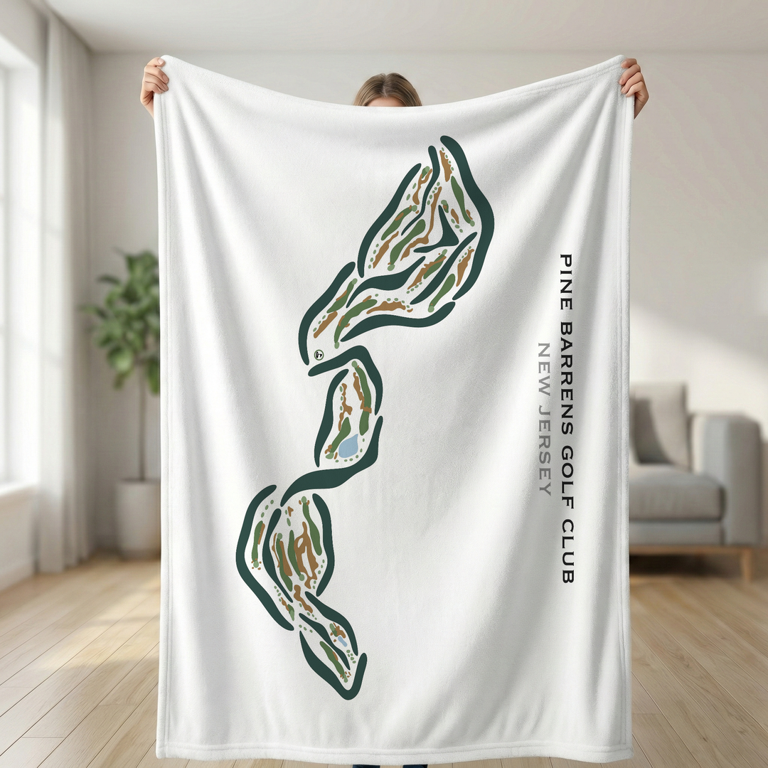 Pine Barrens Golf Club, New Jersey - Printed Golf Courses