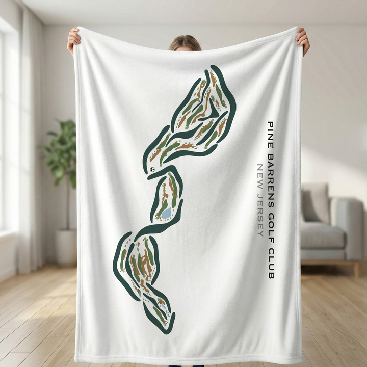 Pine Barrens Golf Club, New Jersey - Printed Golf Courses