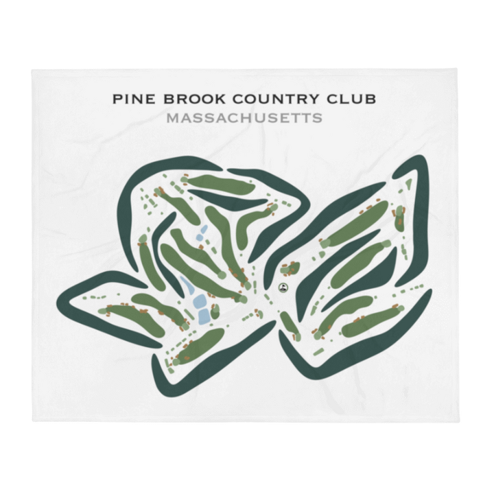 Pine Brook Country Club, Massachusetts - Printed Golf Courses