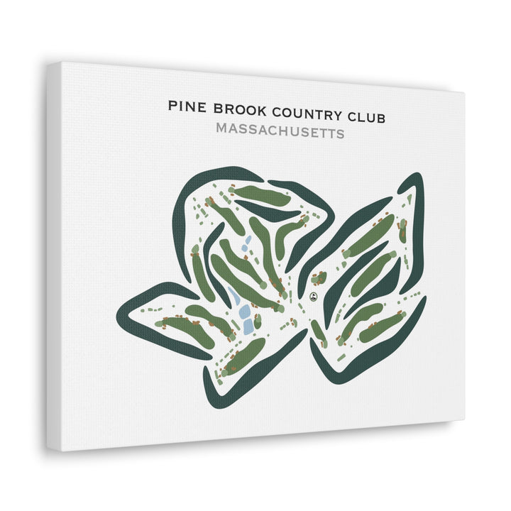 Pine Brook Country Club, Massachusetts - Printed Golf Courses