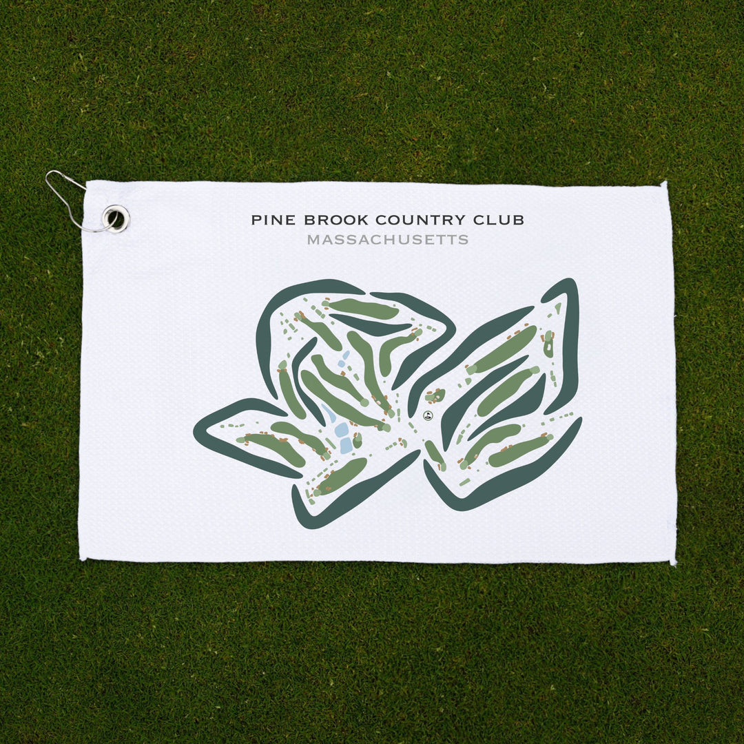 Pine Brook Country Club, Massachusetts - Printed Golf Courses