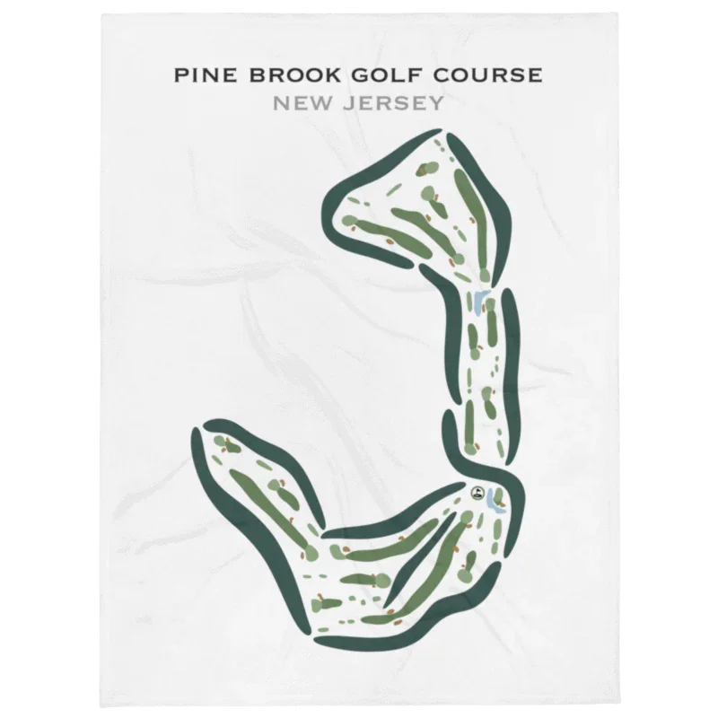 Pine Brook Golf Course, New Jersey - Printed Golf Courses