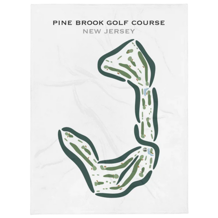 Pine Brook Golf Course, New Jersey - Printed Golf Courses
