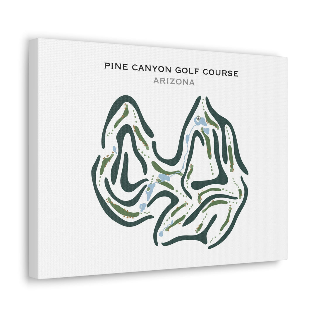 Pine Canyon Club, Arizona - Printed Golf Courses