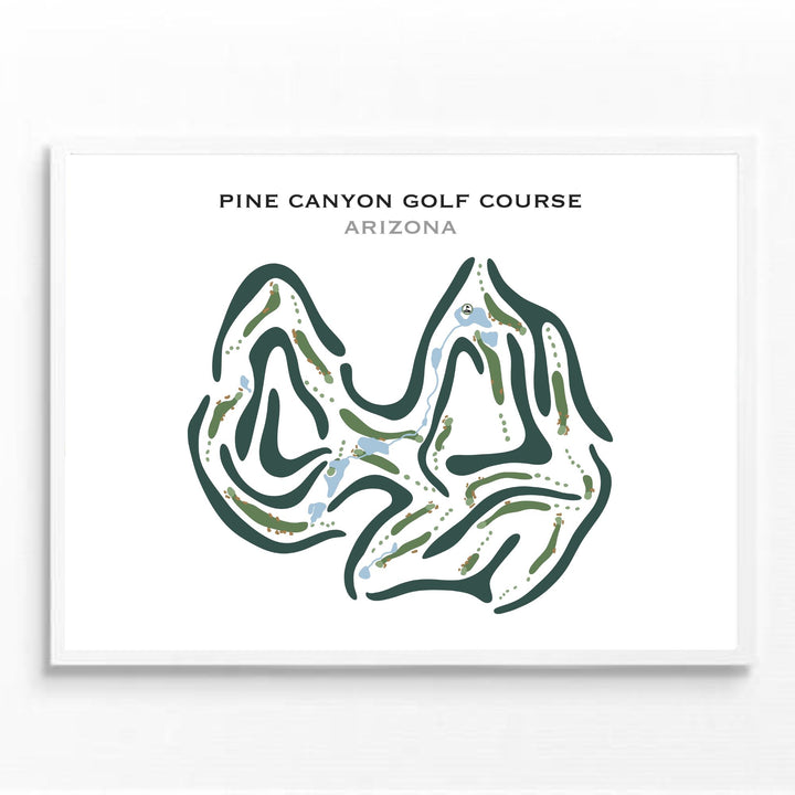 Pine Canyon Club, Arizona - Printed Golf Courses