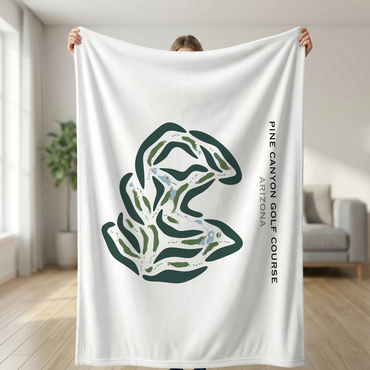 Pine Canyon Golf Course, Arizona - Printed Golf Courses