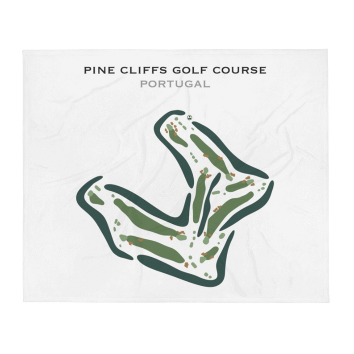 Pine Cliffs Golf Course, Portugal - Printed Golf Courses