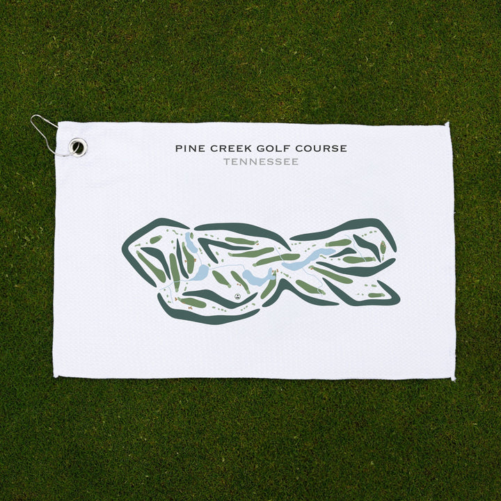 Pine Creek Golf Course, Tennessee - Printed Golf Courses