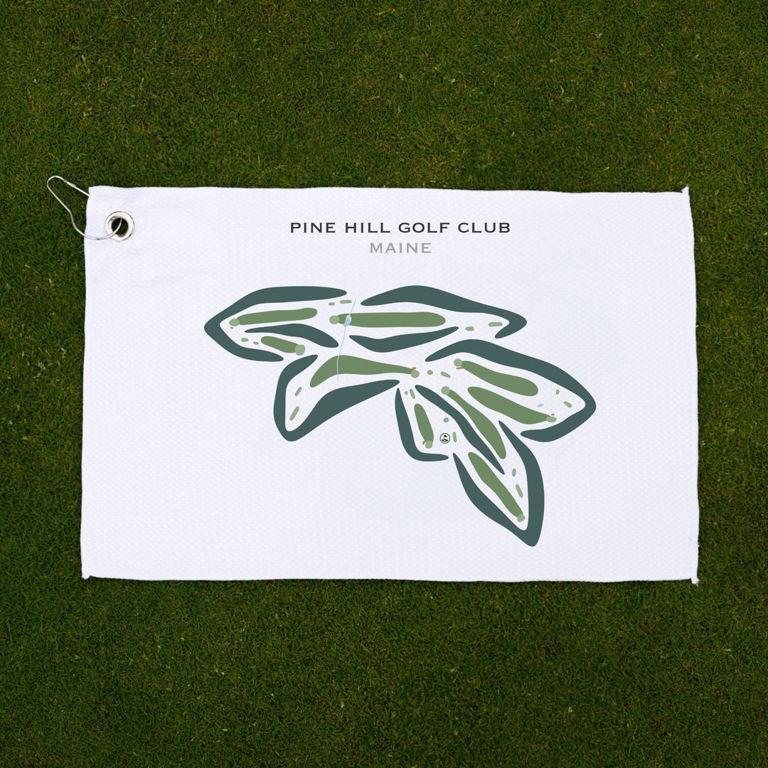 Pine Hill Golf Club, Maine - Printed Golf Courses