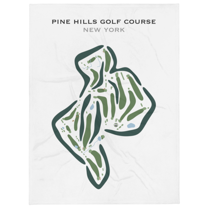 Pine Hills Golf Course, New York - Printed Golf Courses