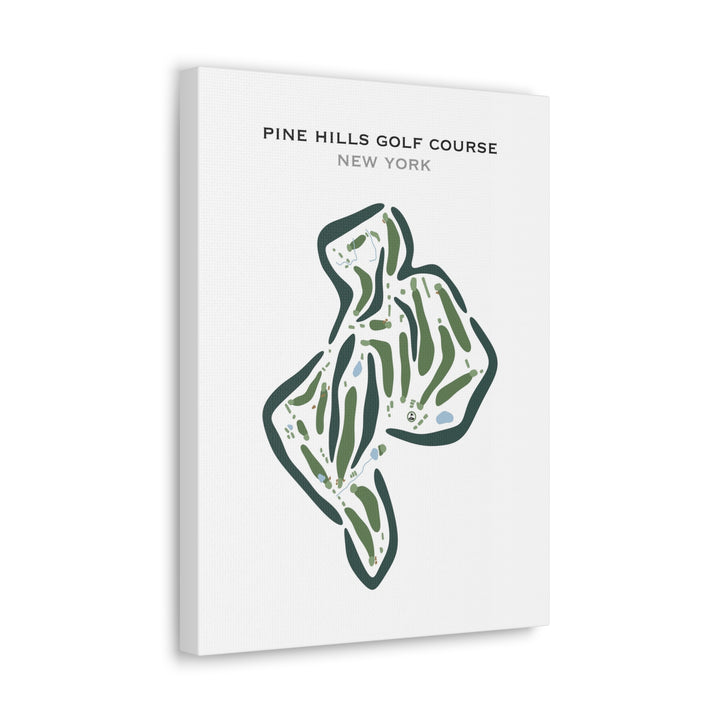 Pine Hills Golf Course, New York - Printed Golf Courses