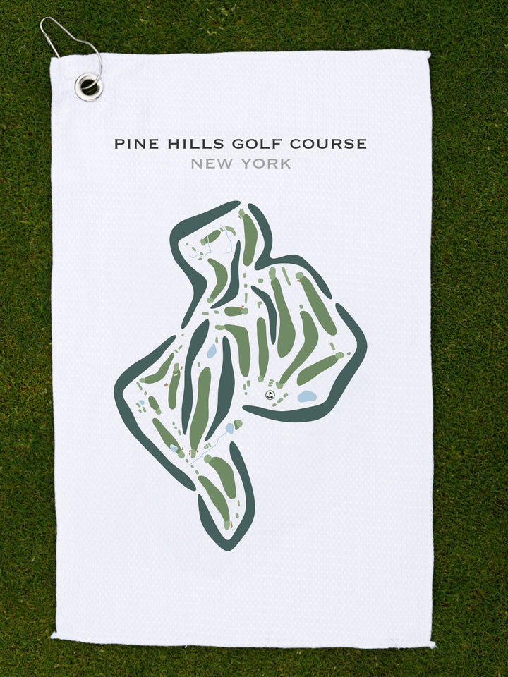 Pine Hills Golf Course, New York - Printed Golf Courses