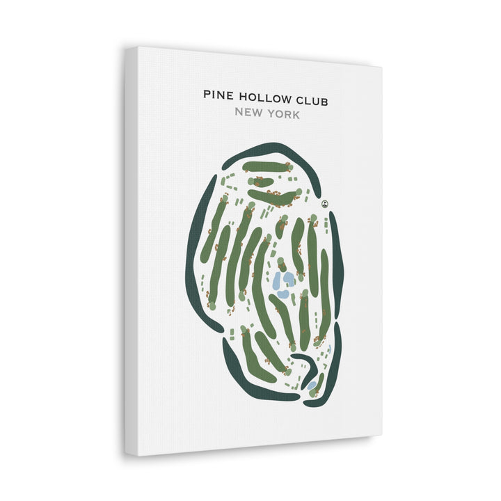 Pine Hollow Club, New York - Printed Golf Courses