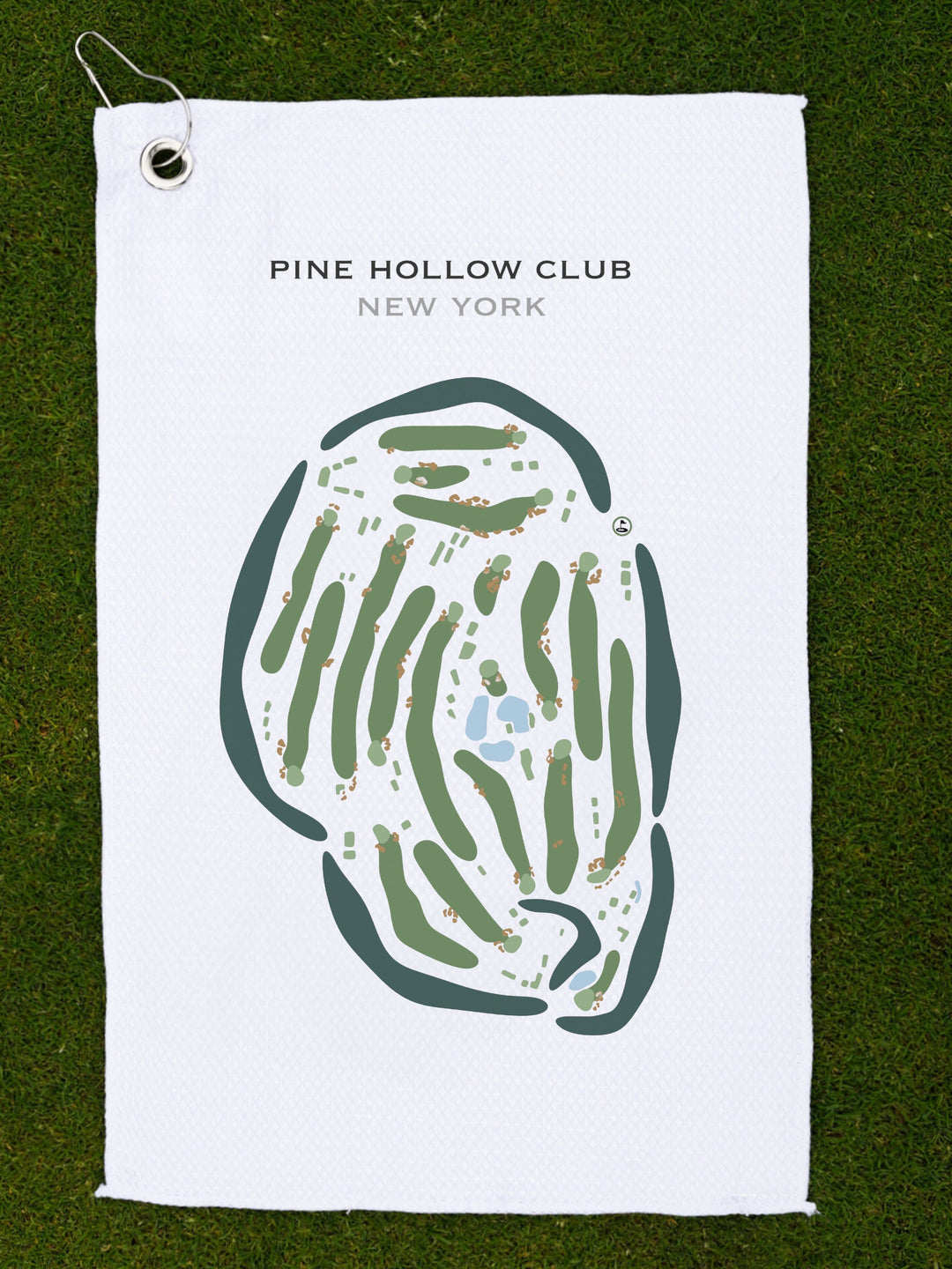 Pine Hollow Club, New York - Printed Golf Courses