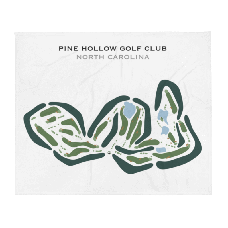 Pine Hollow Golf Club, North Carolina - Printed Golf Courses