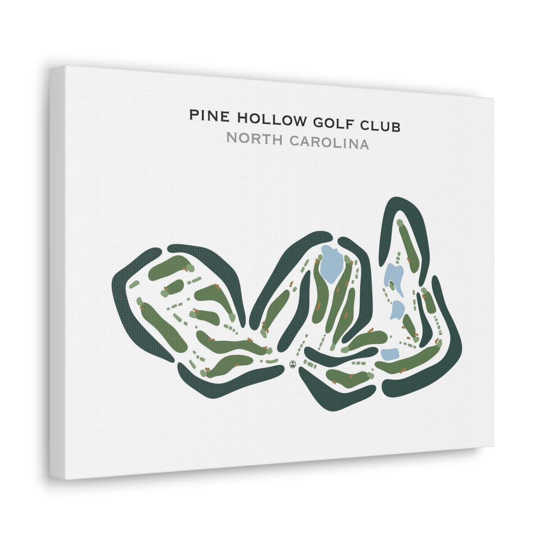 Pine Hollow Golf Club, North Carolina - Printed Golf Courses