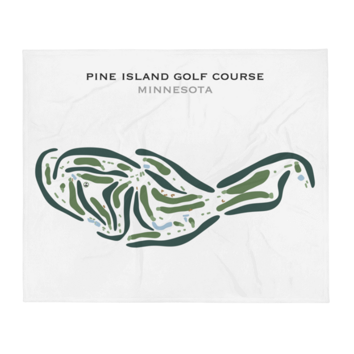 Pine Island Golf Course, Minnesota - Printed Golf Courses