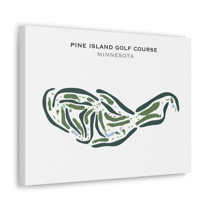 Pine Island Golf Course, Minnesota - Printed Golf Courses