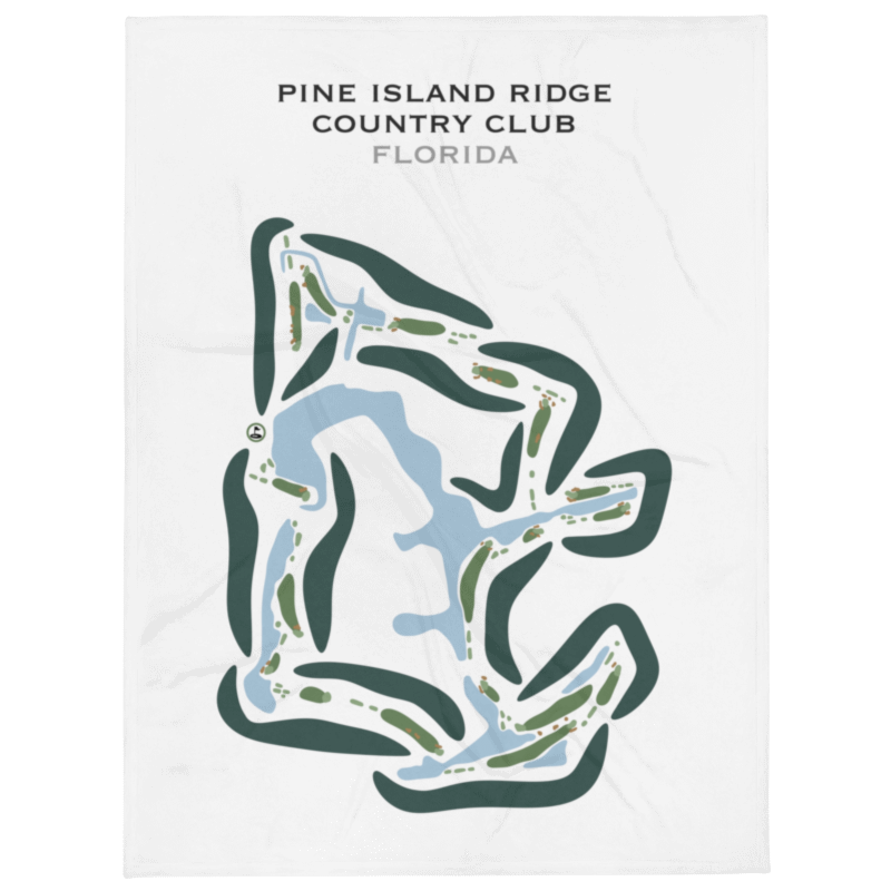 Pine Island Ridge Country Club, Florida - Printed Golf Courses