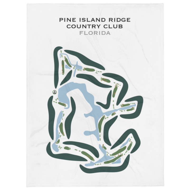 Pine Island Ridge Country Club, Florida - Printed Golf Courses
