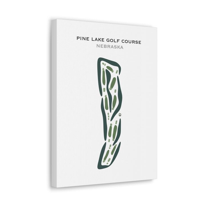 Pine Lake Golf Course, Nebraska - Printed Golf Courses