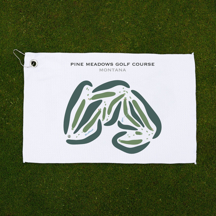 Pine Meadows Golf Course, Montana - Printed Golf Courses