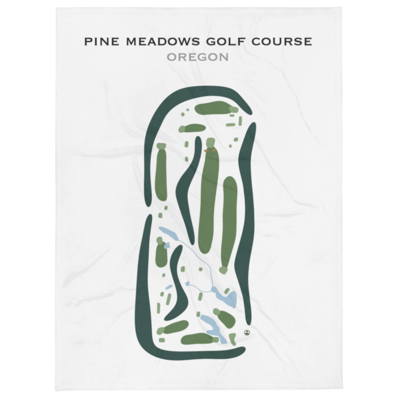 Pine Meadows Golf Course, Oregon - Printed Golf Courses