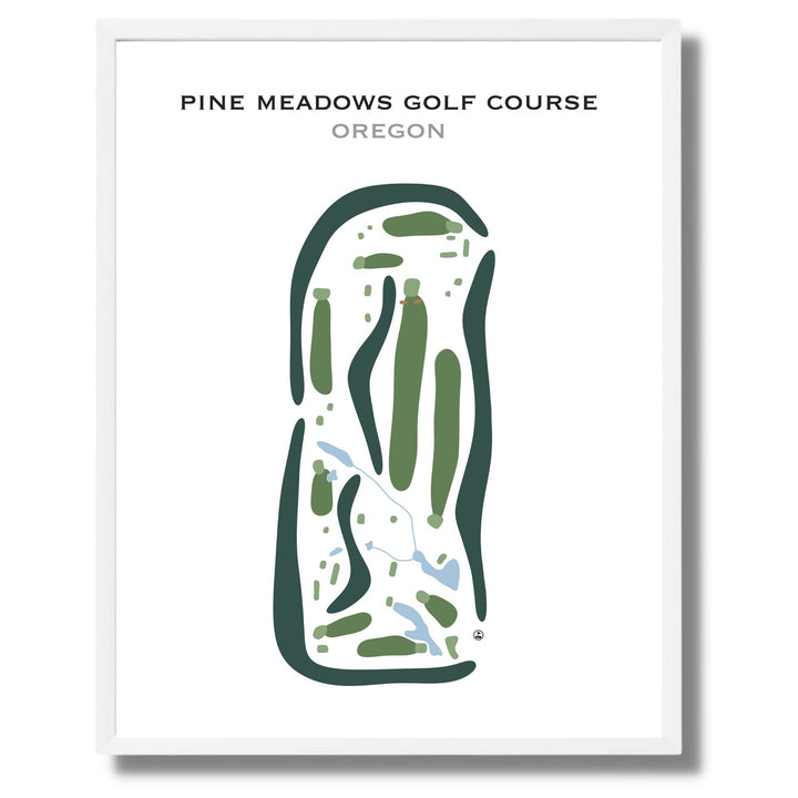 Pine Meadows Golf Course, Oregon - Printed Golf Courses