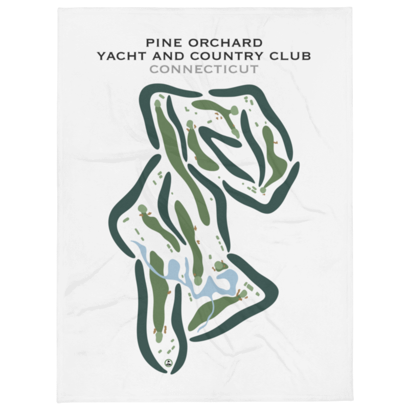 Pine Orchard Yacht And Country Club, Connecticut - Printed Golf Courses