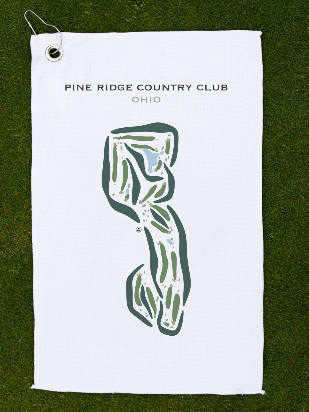 Pine Ridge Country Club, Ohio - Printed Golf Courses