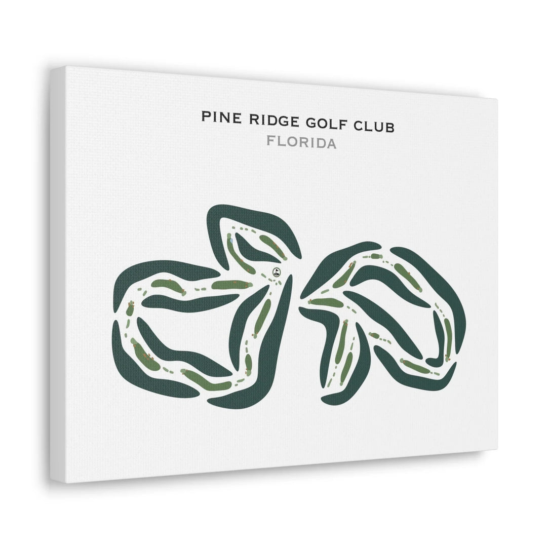 Pine Ridge Golf Club, Florida - Printed Golf Courses