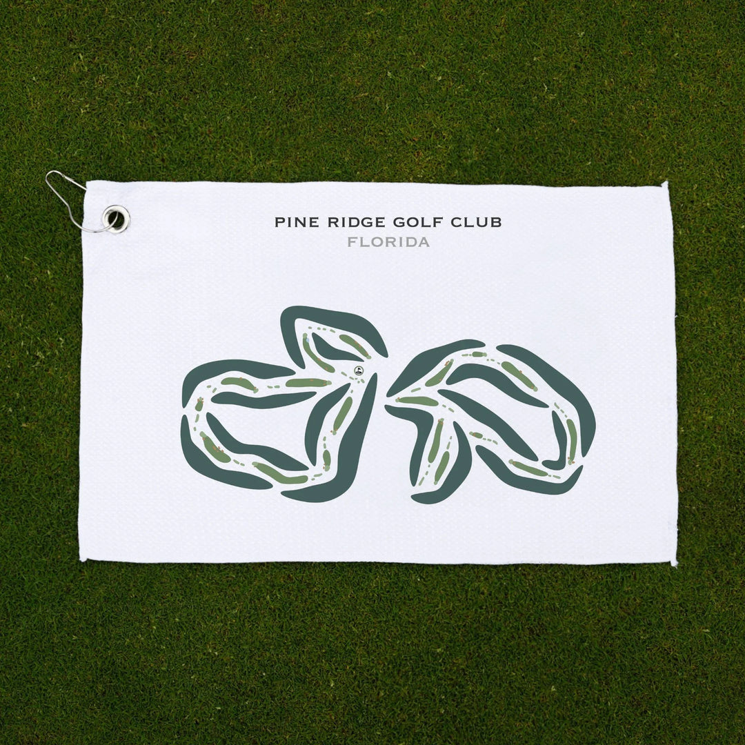 Pine Ridge Golf Club, Florida - Printed Golf Courses