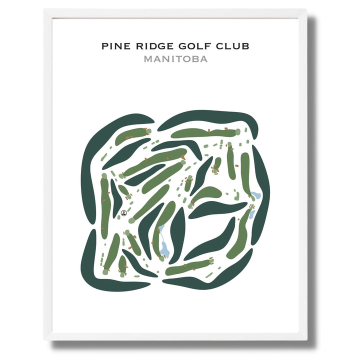 Pine Ridge Golf Club, Canada - Printed Golf Courses