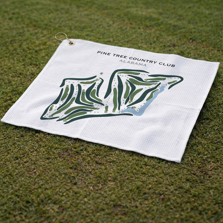 Pine Tree Country Club, Alabama - Printed Golf Courses