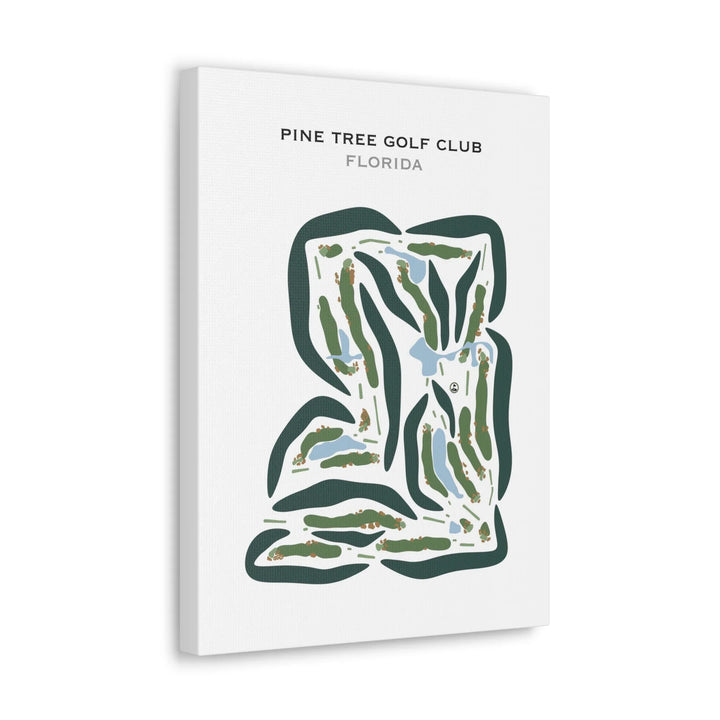 Pine Tree Golf Club, Florida - Printed Golf Courses