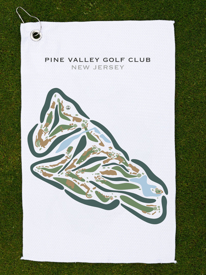 Pine Valley Golf Club, New Jersey - Printed Golf Courses