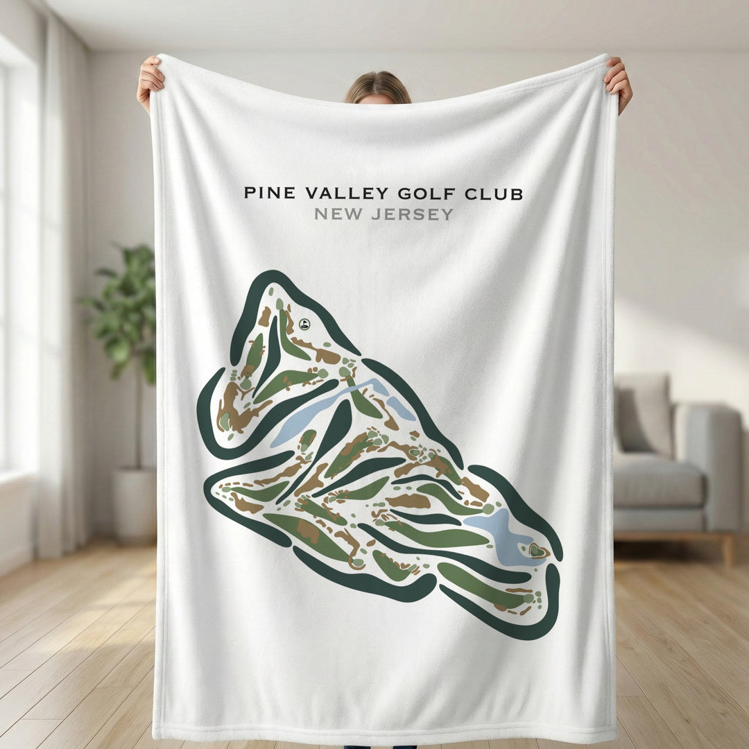 Pine Valley Golf Club, New Jersey - Printed Golf Courses